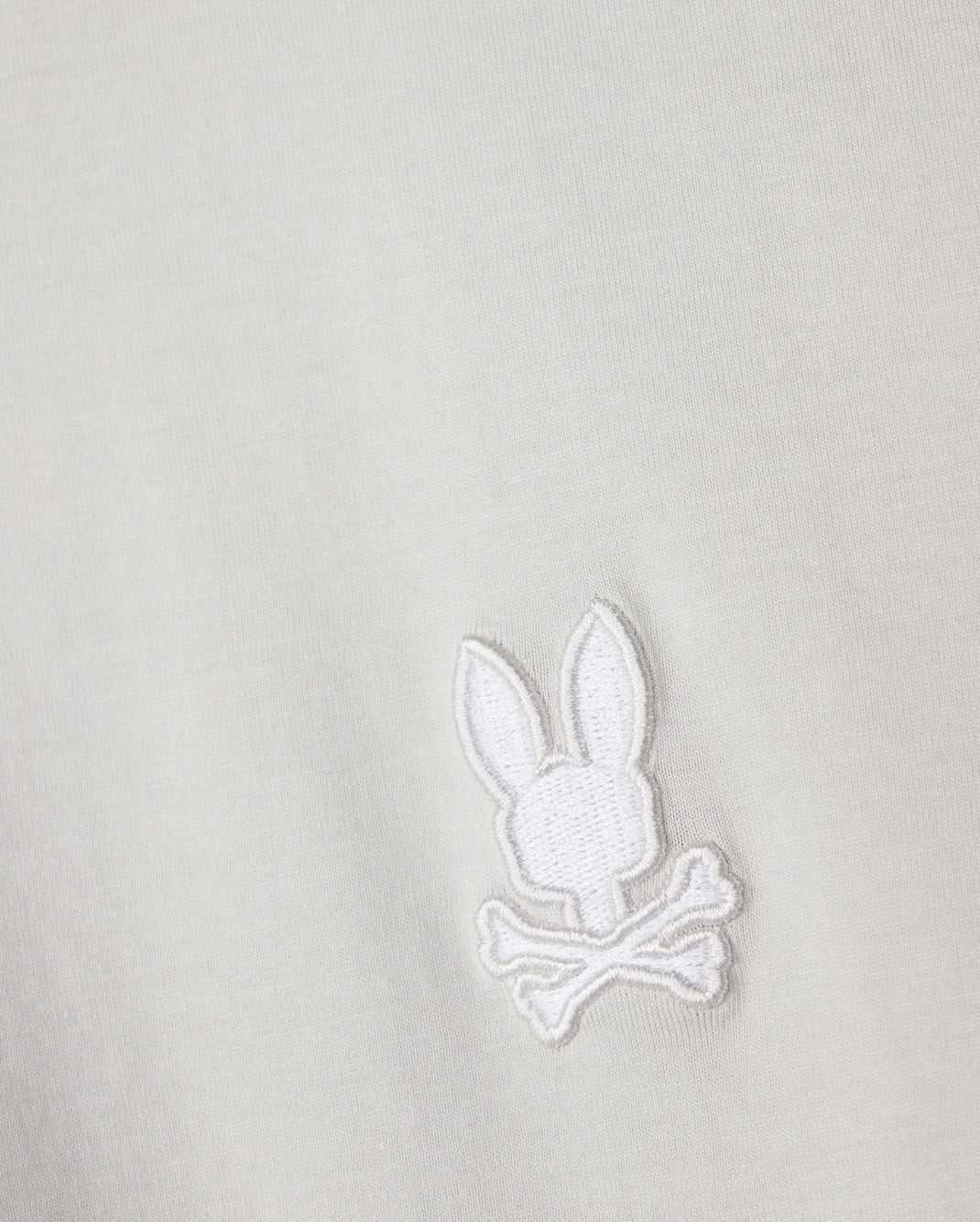 Tees Psycho Bunny Houston Fashion Tee Pearl Homme | RQP-56357312